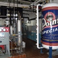 Stevens Point Brewery engine room ammonia tank